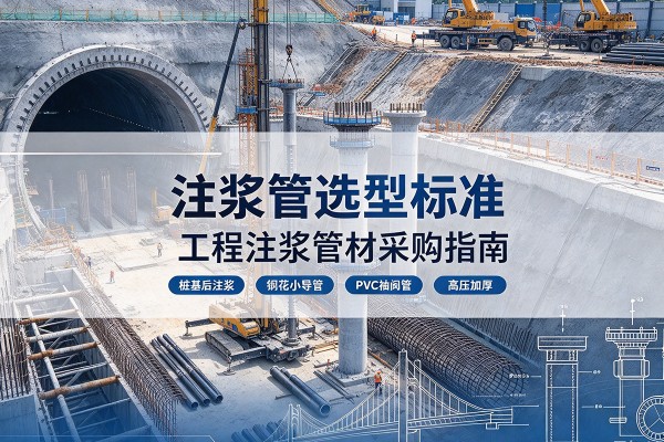 西畴注浆管选型标准