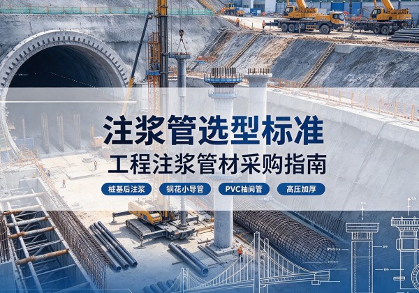 西畴注浆管选型标准